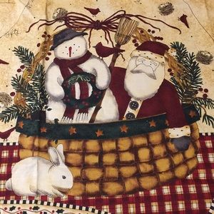 Debbie Mumm Nature’s Gift Country Christmas Vest Panels Xmas Sewing Project 1996